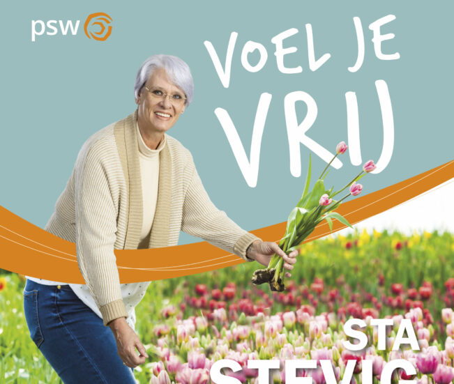 voel je vrij sta stevig Anita