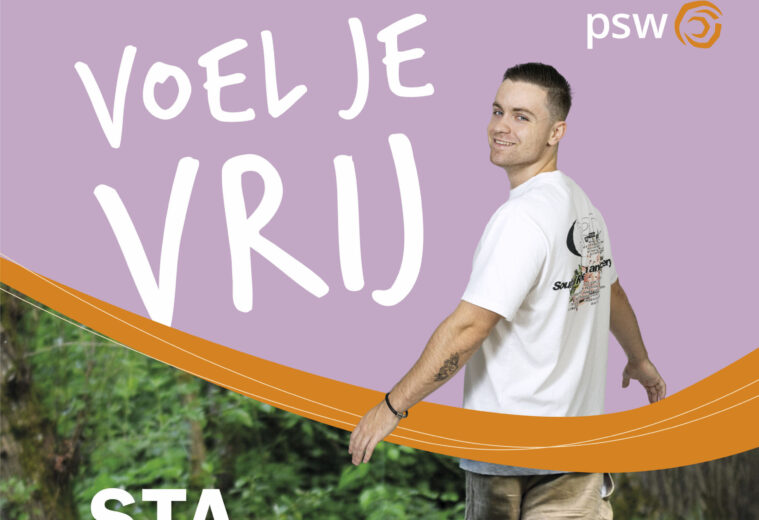 Voel je vrij sta stevig, luca