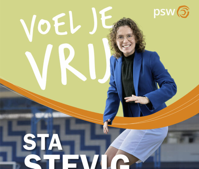 Voel je vrij sta stevig - Pauline