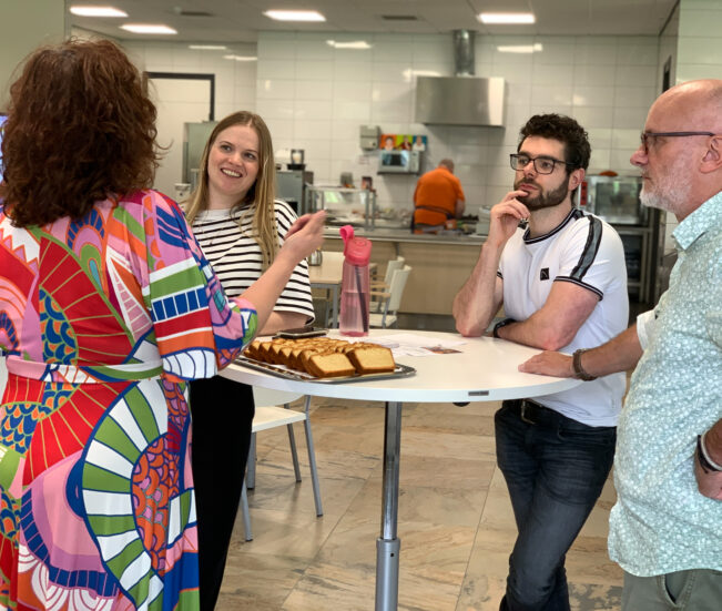 Impressie WerkenbijPSW Café